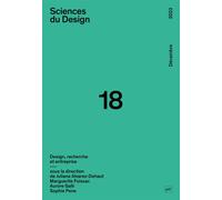 Sciences du Design n° 18 (2-2023) Design, recherche et entreprise - Collectif - Puf - broché - Revue