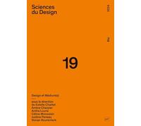 Sciences du Design n° 19 (1-2024): Design et Médium(s)