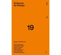 Sciences du Design n° 19 (1-2024): Design et Médium(s)