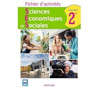 Sciences Economiques et Sociales 2de : Fichier d'activités