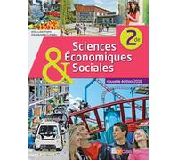 Sciences Économiques Et Sociales 2de - Manuel De L'élève - Edition 2016