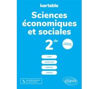 Sciences économiques et sociales - 2de - Nouveaux programmes - Kartable L'école sur Internet - Ellipses - broché - Scolaire / Universitaire