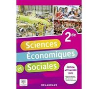 Sciences Économiques et Sociales (SES) 2de (2023) - Pochette élève Guy Pierrisnard (Auteur)