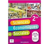 Sciences Économiques et Sociales (SES) 2de (2026) - Pochette élève Guy Pierrisnard (Auteur)