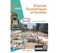 Sciences Économiques Et Sociales Ses 2de - Elève - Edition 2017