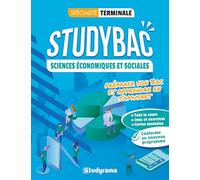 Sciences économiques et sociales - Terminale