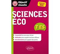 Sciences économiques et sociales - Terminale ES - Philippe Garidel - Ellipses - broché - Scolaire / Universitaire