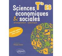 Sciences Économiques Et Sociales Tle Es