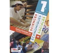 Sciences Économiques & Sociales 1re Enseignement De Spécialité