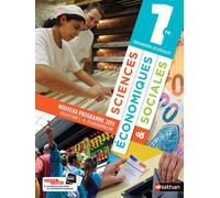 Claude-Danièle Echaudemaison – Sciences Economiques & Sociales 1re : Manuel de l'élève – 2019