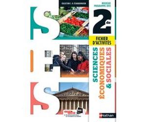 Sciences Economiques & Sociales 2de - Fichier d'activités - 2019 Claude-Danièle Echaudemaison (Collection dirigée par), Eric Taïeb (Auteur), Agnès Vallée (Auteur), Leblanc Olivier (Coordination éditor