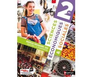 Sciences Economiques & Sociales 2de - Manuel 2019 Claude-Danièle Echaudemaison (Collection dirigée par), Eric Taïeb (Auteur), Agnès Vallée (Auteur), Leblanc Olivier (Coordination éditoriale), Leblanc 