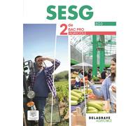 Sciences Économiques Sociales et de Gestion (SESG) 2de Bac Pro Agricole (2026) - Pochette élève (SESG) 2de Bac Pro agricole élève - Candice Courcelle Chassin - Delagrave - broché - Scolaire / Universi