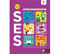 Sciences Economiques & Sociales (SES) 1re - Manuel de l'élève - 2025 - Antonello Lambertucci - Nathan - broché - Scolaire / Universitaire