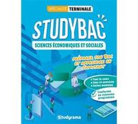 Sciences économiques et sociales - Terminale