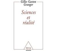 Sciences et réalité Gilles-Gaston Granger (Auteur)
