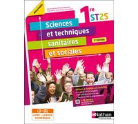Kathy Ajakane – Sciences et techniques sanitaires et sociales – 1re ST2S – Livre + licence élève 2021