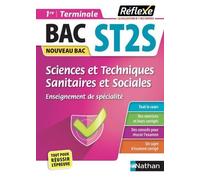 Sciences Et Techniques Sanitaires Et Sociales 1re Et Tle St2s - Enseignement De Spécialité - Edition 2023