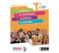 Sciences et techniques sanitaires et sociales Manuel - Term ST2S - Livre + licence élève - 2022. - Elisabeth Baumeier - Nathan Technique - broché - Scolaire / Universitaire