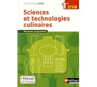 Sciences et technologies culinaires 1re STHR