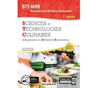 Sciences Et Technologies Culinaires & Ingénierie En Hôtellerie-Restauration Bts Mhr Management En Hôtellerie-Restauration 1re Année