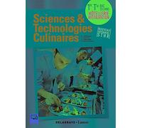 Sciences et Technologies Culinaires (STC) 1re, Tle STHR (2016) - Pochette élève