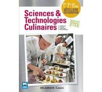 Sciences et Technologies Culinaires (STC) 1re, Tle STHR (2016) - Pochette élève Pochette élève, Edition 2016 - Bruno Cardinale - Delagrave - broché - Scolaire / Universitaire