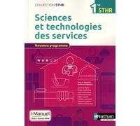 Sciences et technologies des services 1re STHR