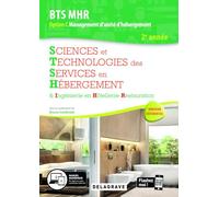 Sciences et Technologies des Services en hébergement 2e année BTS MHR (2020) - Pochette élève