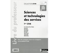 Sciences et technologies des services Term STHR professeur - 2017
