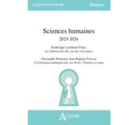 Sciences Humaines 2025-2026 - Leichete-Flack, Le Laboratoire Des Cas De Conscience - Christophe Bonneuil, Jean-Baptiste Fressoz, L'événement Anthropocène - La Terre, L'histoire Et Nous