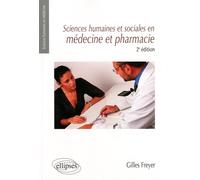 Sciences humaines et sociales en médecine et pharmacie