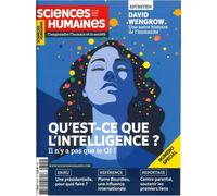 Sciences Humaines n°345 - Qu'est-ce que l'intelligence ? - Mars 2022 - Collectif - Sciences Humaines Revue - broché - Revue