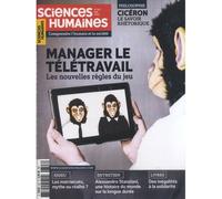 Sciences Humaines n°347 : Manager le télétravail - Mai 2022 - Collectif - Sciences Humaines Revue - broché - Revue