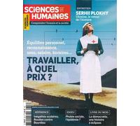 Sciences Humaines n°357 : Travailler à quel prix ? - Avril 2023 - Collectif - Sciences Humaines Revue - broché - Revue
