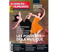 Sciences Humaines N°360 : Les pouvoirs de la musique - Juillet 2023 - Collectif - Sciences Humaines Revue - broché - Revue