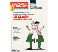 Sciences Humaines N°372 : Le clash des générations ? - Septembre/Octobre 2024 - Sciences Humaines (revue) - Sciences Humaines Revue - broché - Revue