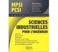Sciences industrielles pour l'ingénieur MPSI-PCSI