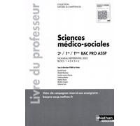 Sciences Médico-Sociales 2e-1re-Term - Professeur - 2022