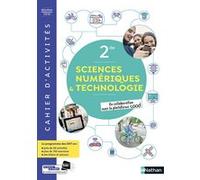 SNT - Cahier de Sciences numériques et Technologie 2de - cahier élève (nouveau programme 2019)