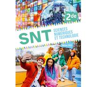 Sciences Numériques et Technologie 2de - 2025 - Manuel - élève - Claire Savinas - Bordas - broché - Scolaire / Universitaire