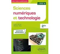 Sciences numériques et technologie - Seconde - nouveaux programmes