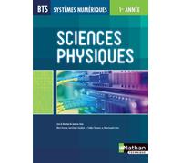 Sciences Physiques BTS Systèmes Numériques 1ère annéeLivre de l'élève Livre de l'élève, Edition 2014 - Jean-Luc Azan - Nathan Technique - broché - Scolaire / Universitaire