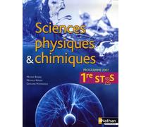 Sciences physiques et chimiques 1e ST 2S