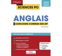 Sciences Po - Anglais - Concours commun des IEP 2025-2026 Tout pour réussir l'épreuve d'anglais - Entraînement intensif - 8 sujets corrigés - Fil d'actu mois par mois - Karima Zaaraoui - Vuibert - bro