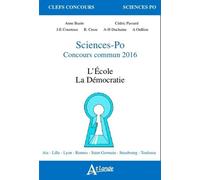 Sciences-Po Concours Commun - La Famille, La Mondialisation - Edition 2015