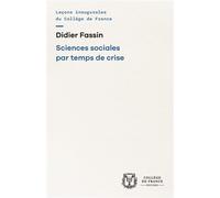 Sciences sociales par temps de crise