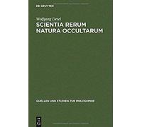 Scientia Rerum Natura Occultarum