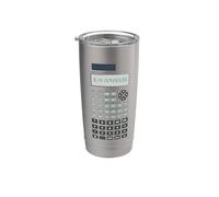 Scientific Calculator Halloween Costume Pretend Graphic Gobelet isotherme en acier inoxydable double paroi