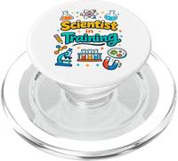 Scientifique en Formation pour Enfants Curieux étudiants Science Humo PopSockets PopGrip pour MagSafe